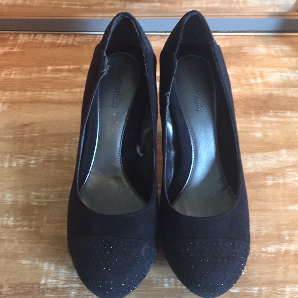 Black heels